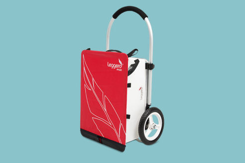 Moderner Einkaufstrolley 3 in 1 - Trolley, Einkaufswagen - Fahrradanhänger